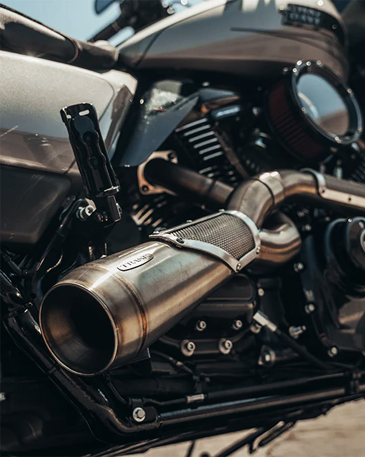 ハーレーダビッドソン　DRAG Specialties Drag Specialties Slashdown Slip-On Mufflers For Harley